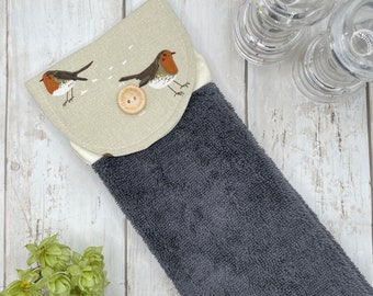 Tidy Towel – A Handmade Hanging Hand Towel for your Aga / Oven / Kitchen / Bathroom / Cloakroom / Motorhome / Van