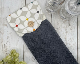 Tidy Towel – A Handmade Hanging Hand Towel for your Aga / Oven / Kitchen / Bathroom / Cloakroom / Motorhome / Van