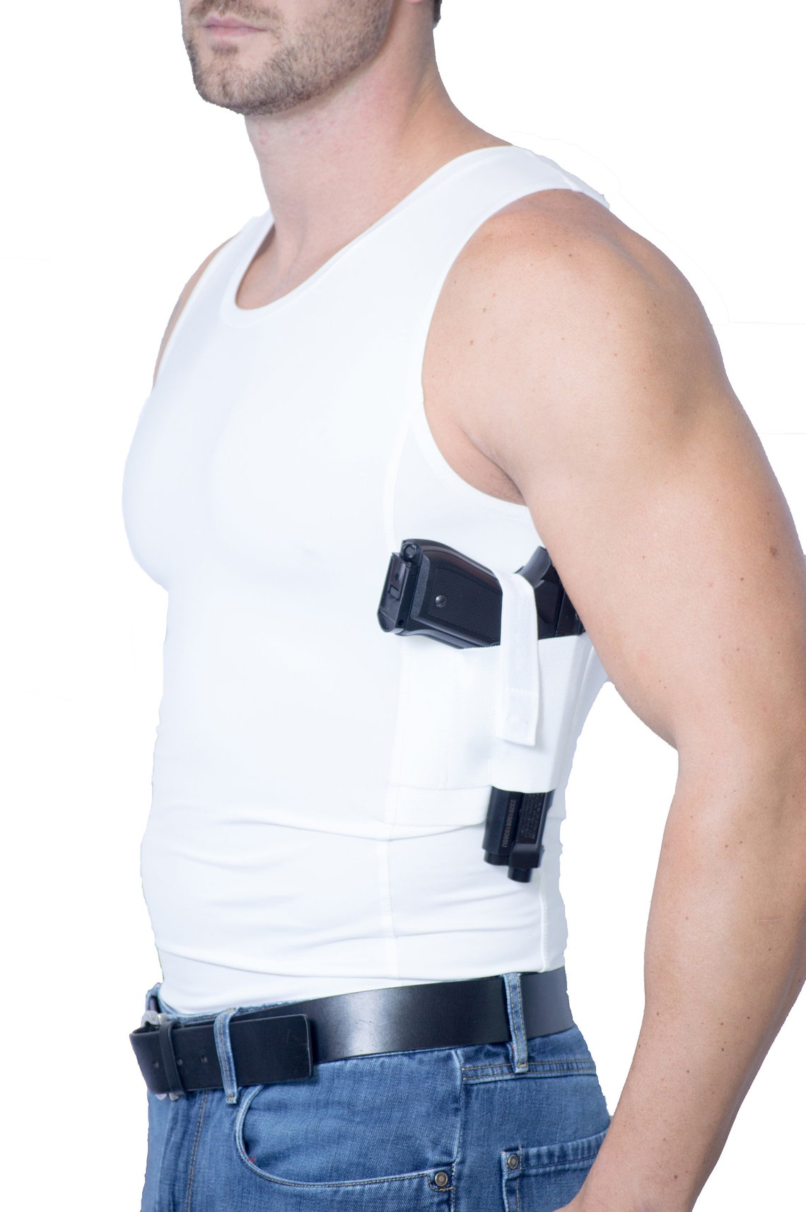 Concealed carry tank top holster shirt. Etsy