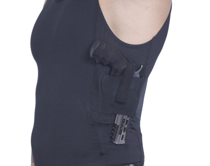 Concealed Carry Tank Top Holster Shirt. Etsy