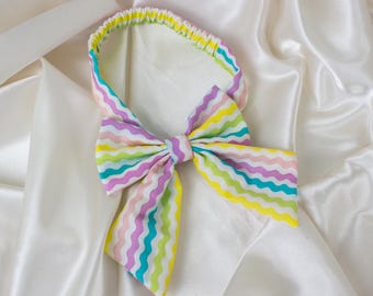 Easter Pastel Dog Bow for Spring