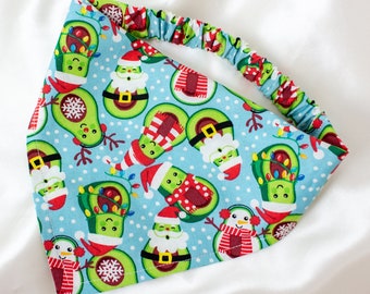 Christmas Avocado Dog Bandana
