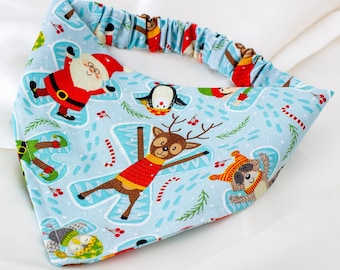 Santa and Elves Dog Bandana for Christmas