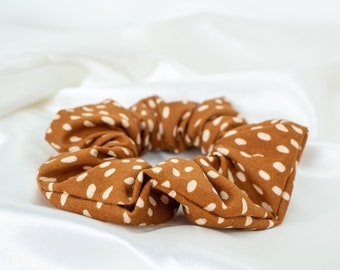 Burnt Orange Scrunchie, Scrunchy, Scrunchies, Hair Ties, Hair Accessories, Gift for Women