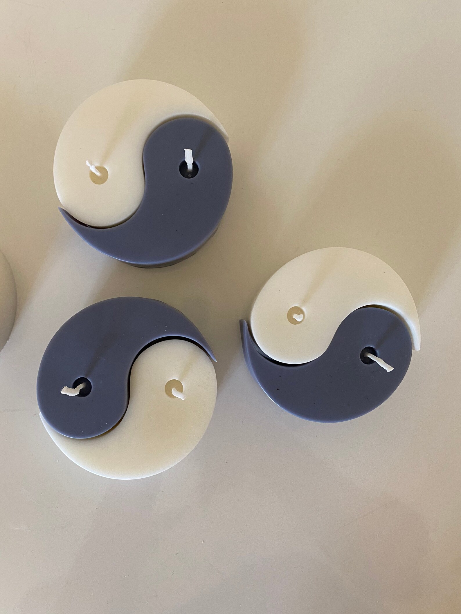 Yin Yang Candle, Decorative Candles, Aesthetic Home Decor, Soy Wax