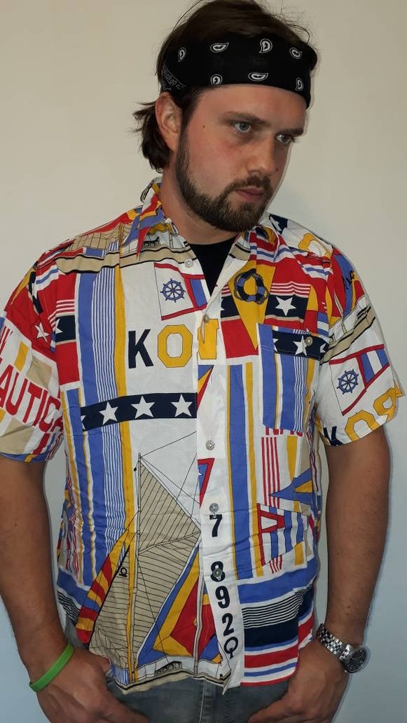1980s Men S Shirt Size Large Etsy