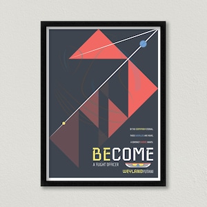 Alien - Weyland Yutani Flight Officer - Poster
