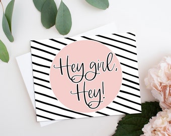 Hej Dziewczyno, Hej Kartka z Pozdrowieniami / NATYCHMIASTOWE POBIERANIE CYFROWE