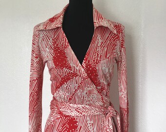 vintage dvf wrap dress