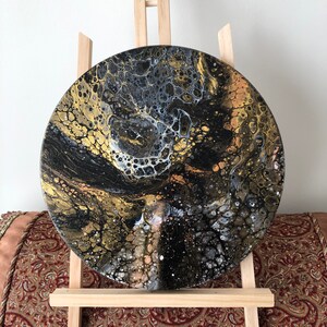10” Cosmos Original Acrylic Painting