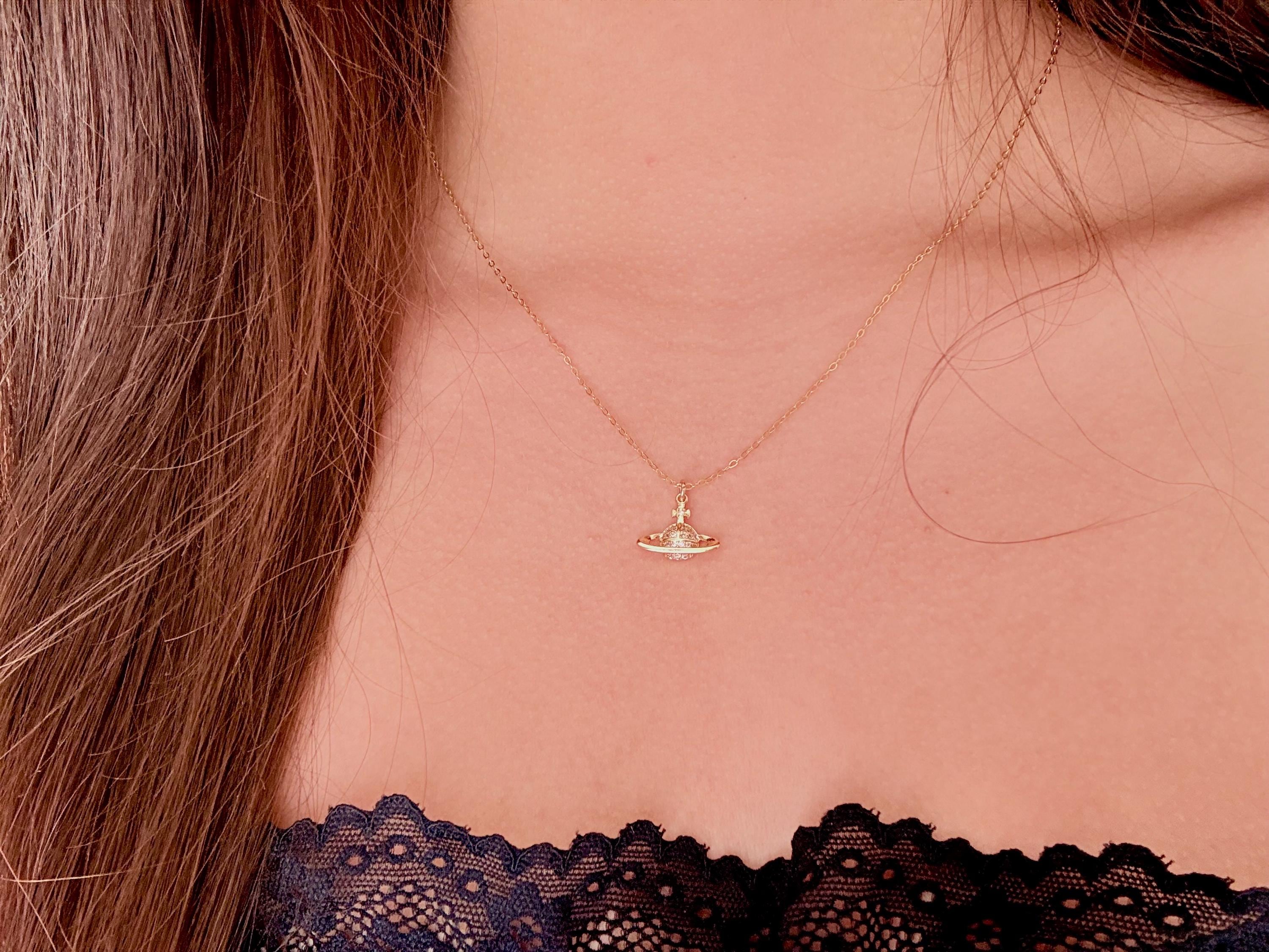 Vivienne Westwood Necklace Replica - Etsy Canada