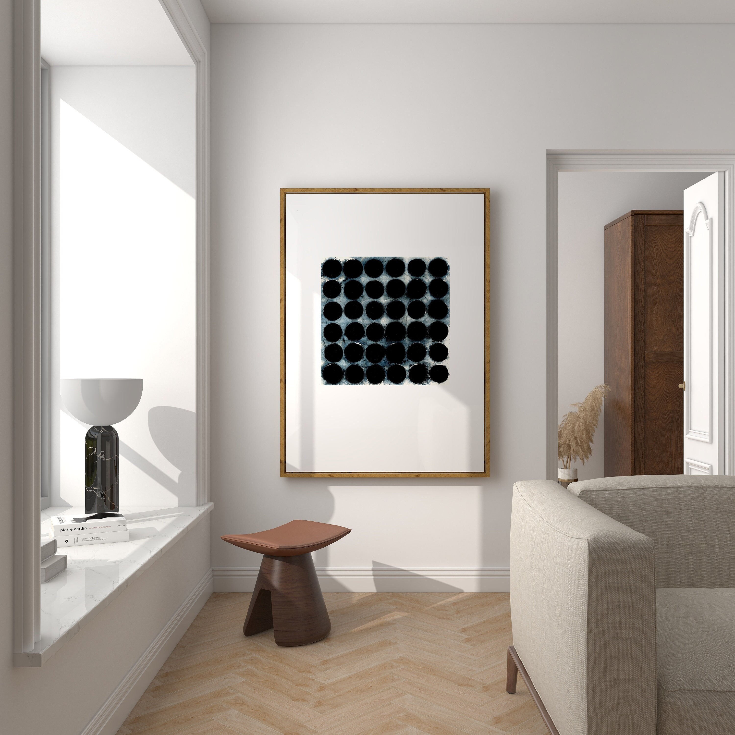 Indigo Printable Art JPG Instant Downloadable Contemporary - Etsy