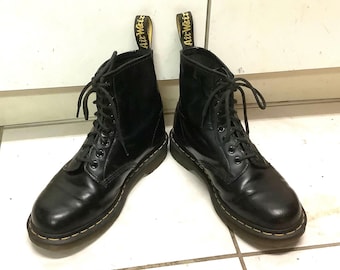 Dr Martens 1460-laarzen: zwart leer - Damesschoenen US8, UK6, EU39