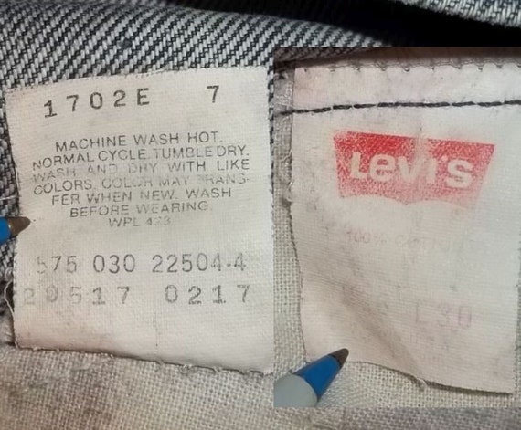 Levis 517 bootcut jeans thrashed original USA vin… - image 10