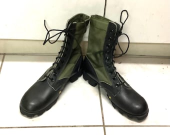 本物の米軍ビンテージ ベトナム スパイク保護ジャングル ブーツ 7