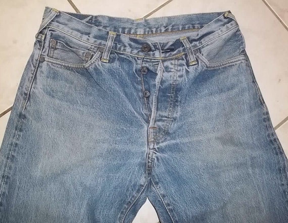 Evisu redline jeans selvedge denim button fly 30x… - image 2