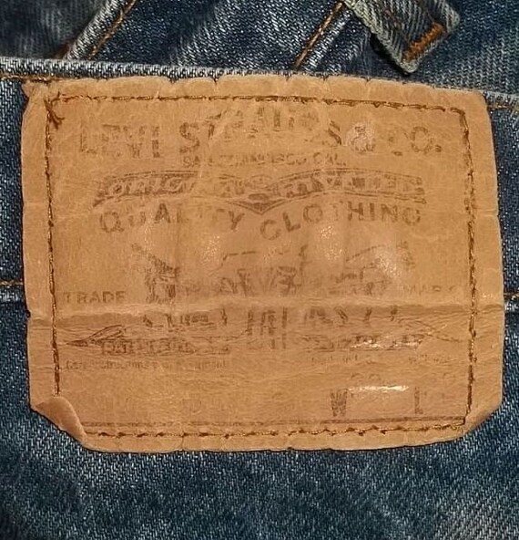 Levis 517 bootcut jeans thrashed original USA vin… - image 7
