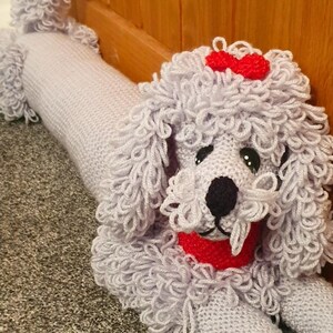 Lady Bea Draught/Draft Excluder PDF Knitting Pattern
