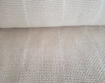 Natural Cotton Monk's Cloth: Rug Hooking, Punch Needle Fabric