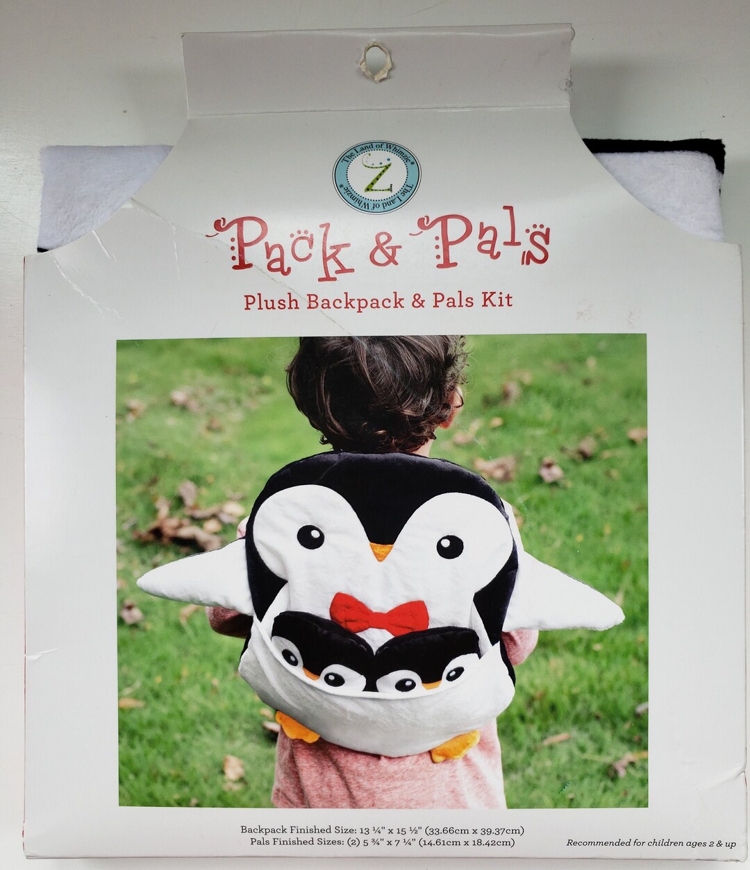 Penguin Backpack With Pal Kit for Kids Age 3+ - Etsy