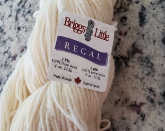 REGAL 2 Ply Briggs & Little  Wool Yarn