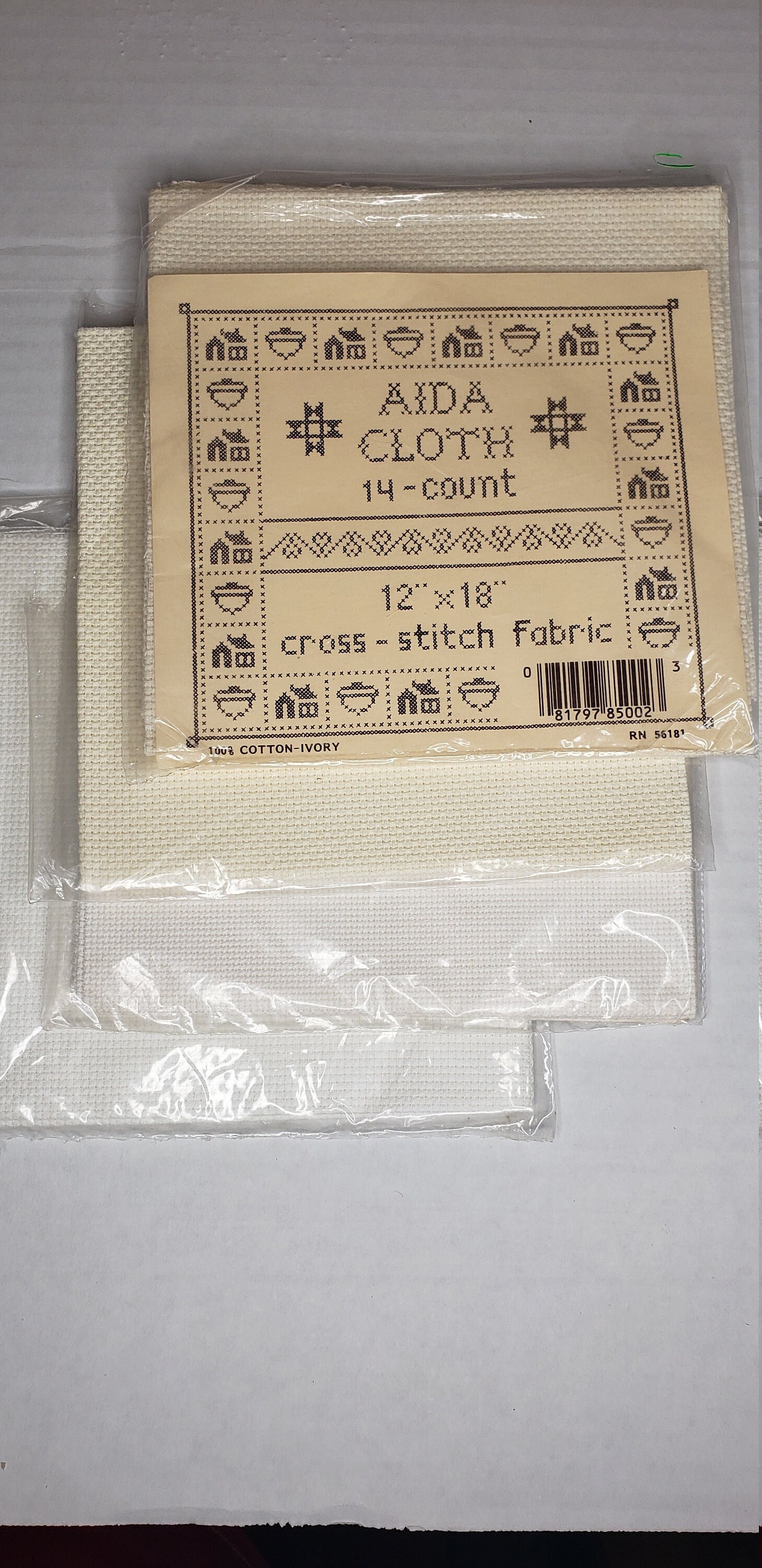 18 Count Aida Cloth, High Quality 18 Count Cross Stitch Fabric, 18