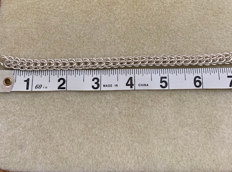 Strong Full Persian Weave in Sterling Silver Bracelet