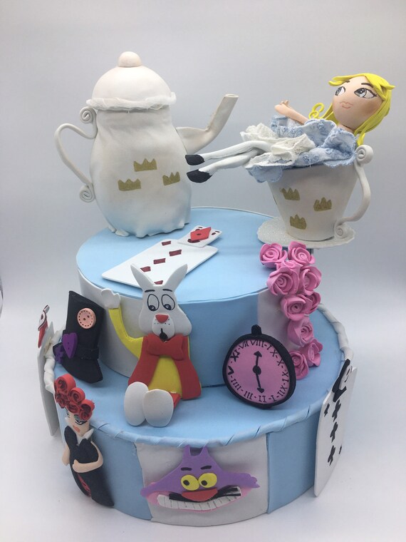 Alice in Wonderland Cake Smash - White Rabbit Photo Boutique