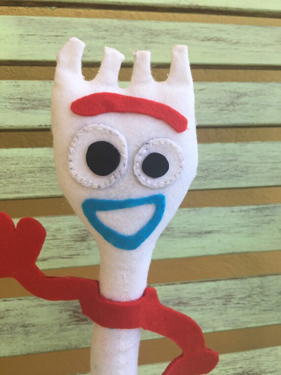 Forky Toy Story Pattern. Custom Plush Inspired by Toy Story Forky Kit.  Forky Plush Handmade Doll 