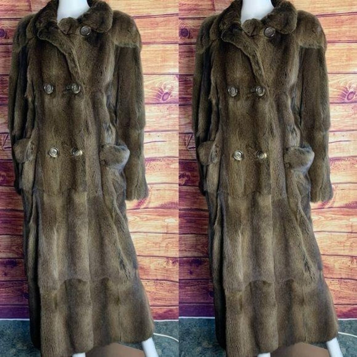 Sable Full Length Fur Coat Etsy