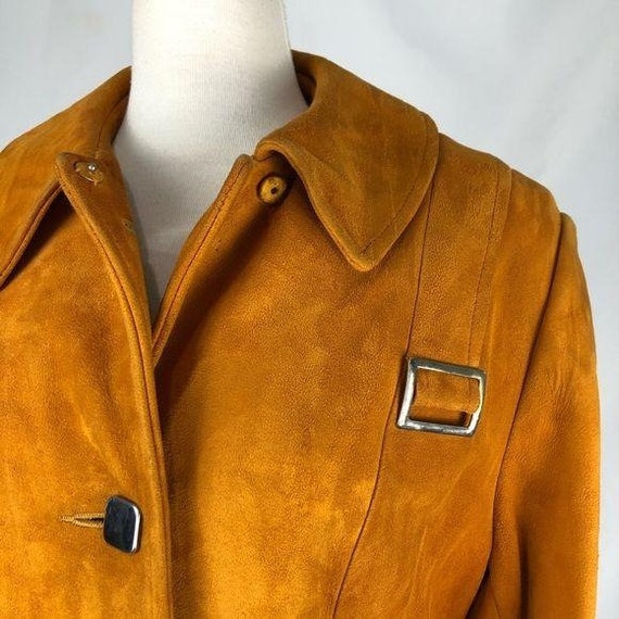 Vintage McCurdy’s Orange Suede Jacket
