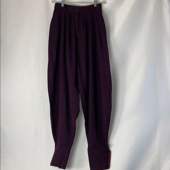 VINTAGE Kenzo Purple High Waist Pants