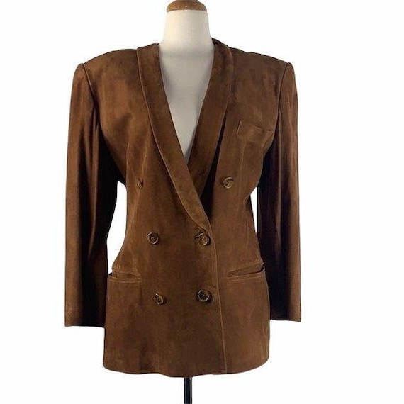 NEW Vintage Brown Suede Jacket