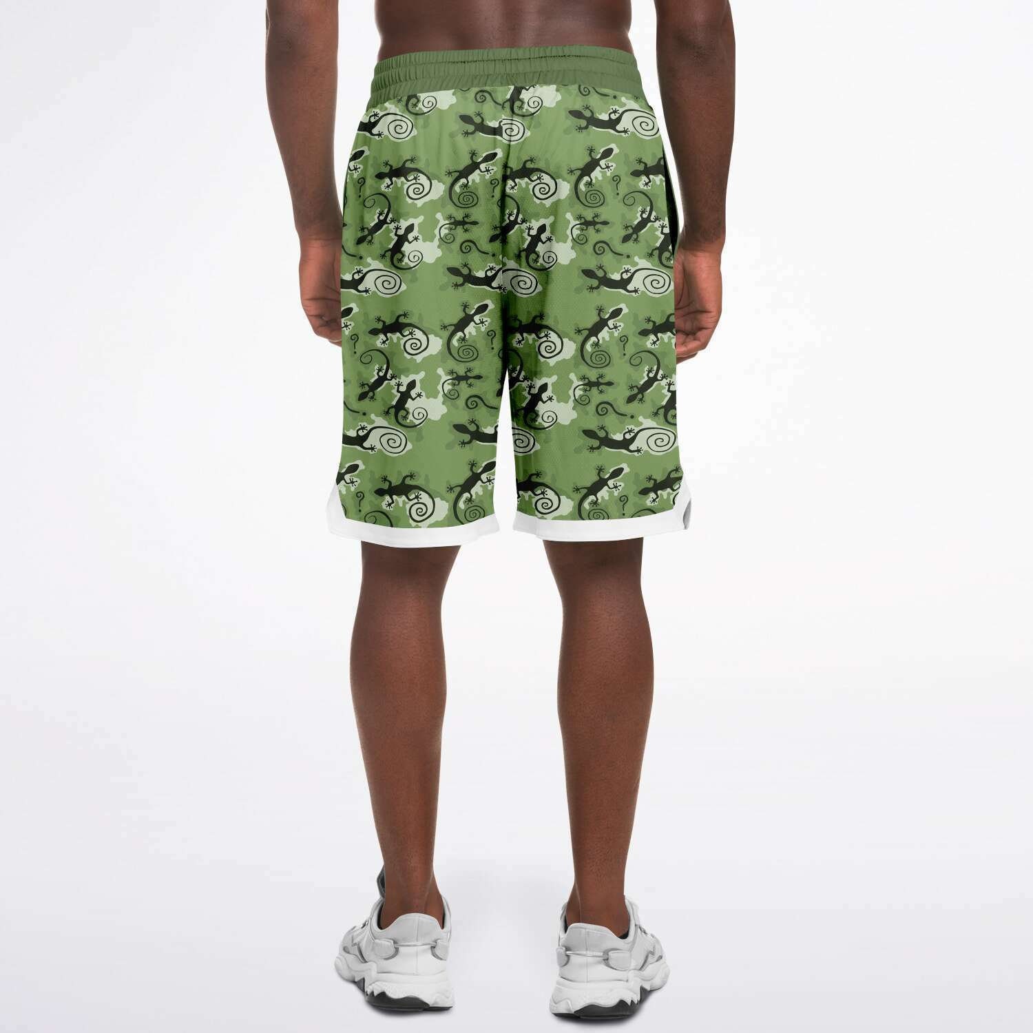 mens camo basketball shorts