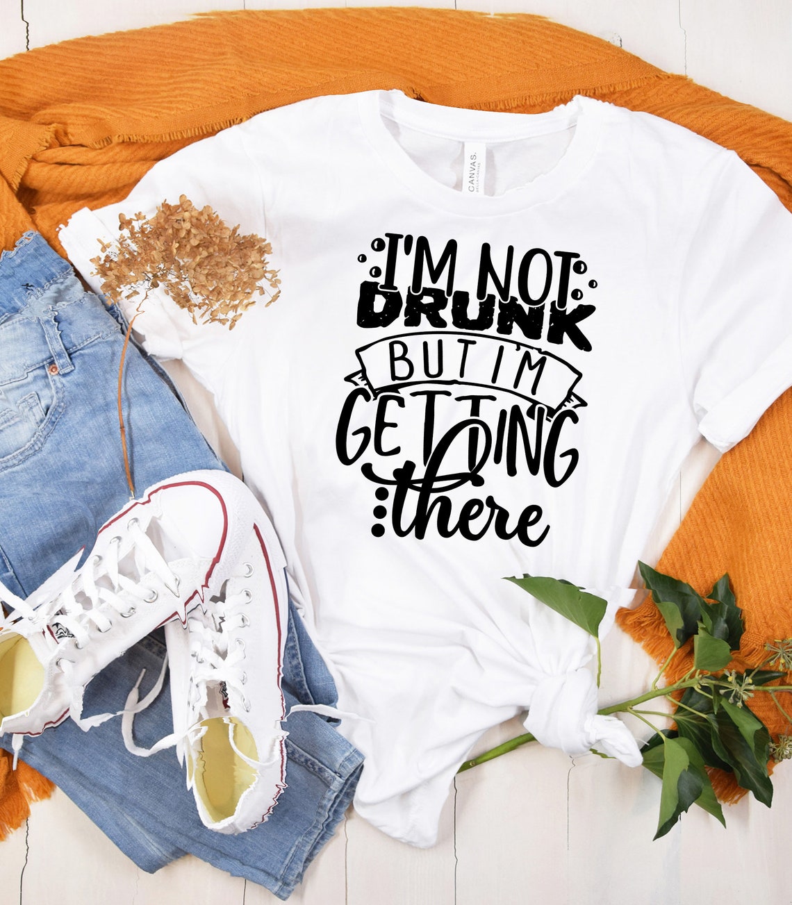 Funny Party Shirts I I'm Not Drunk But I'd Getting Etsy