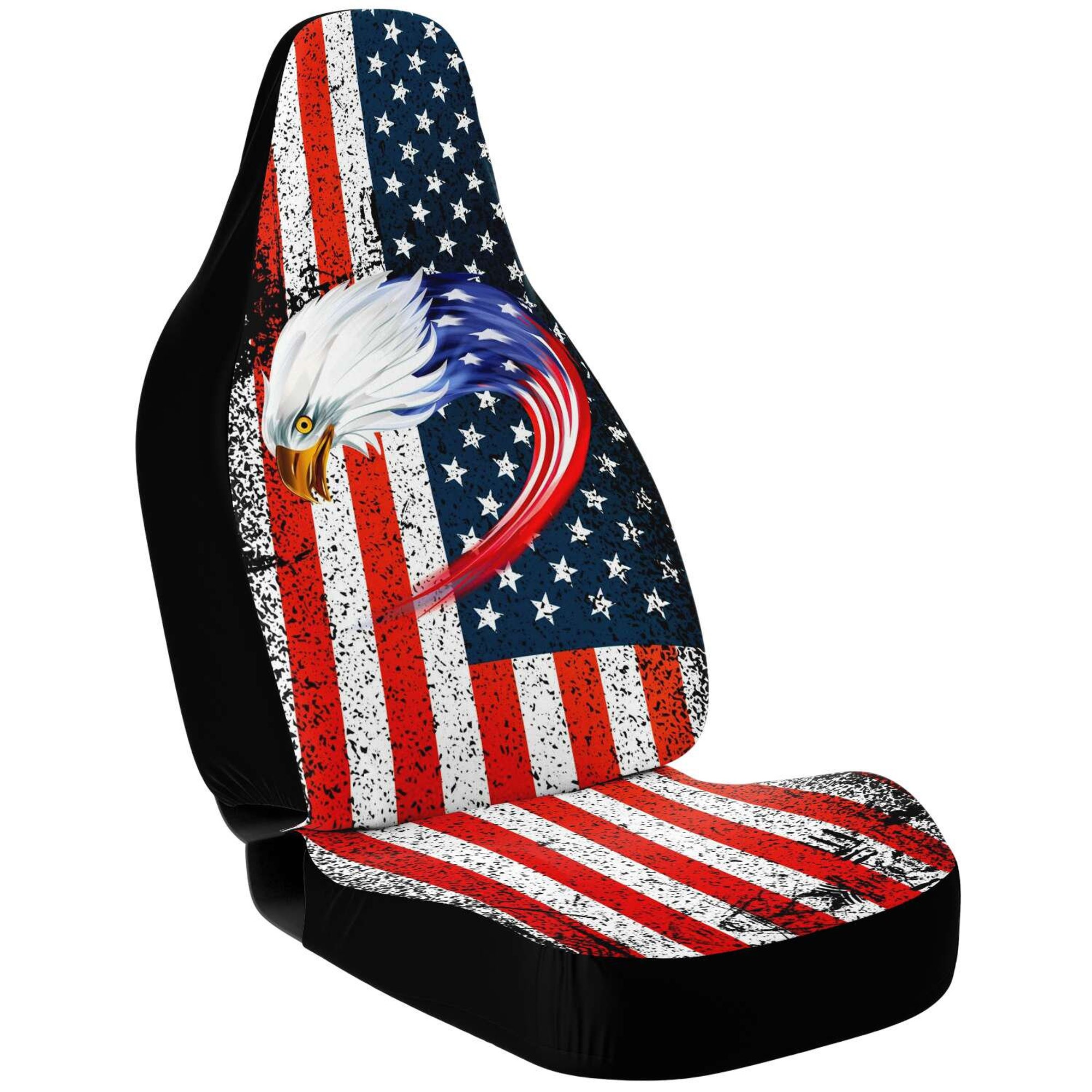 Discover American Flag Car Seat Covers