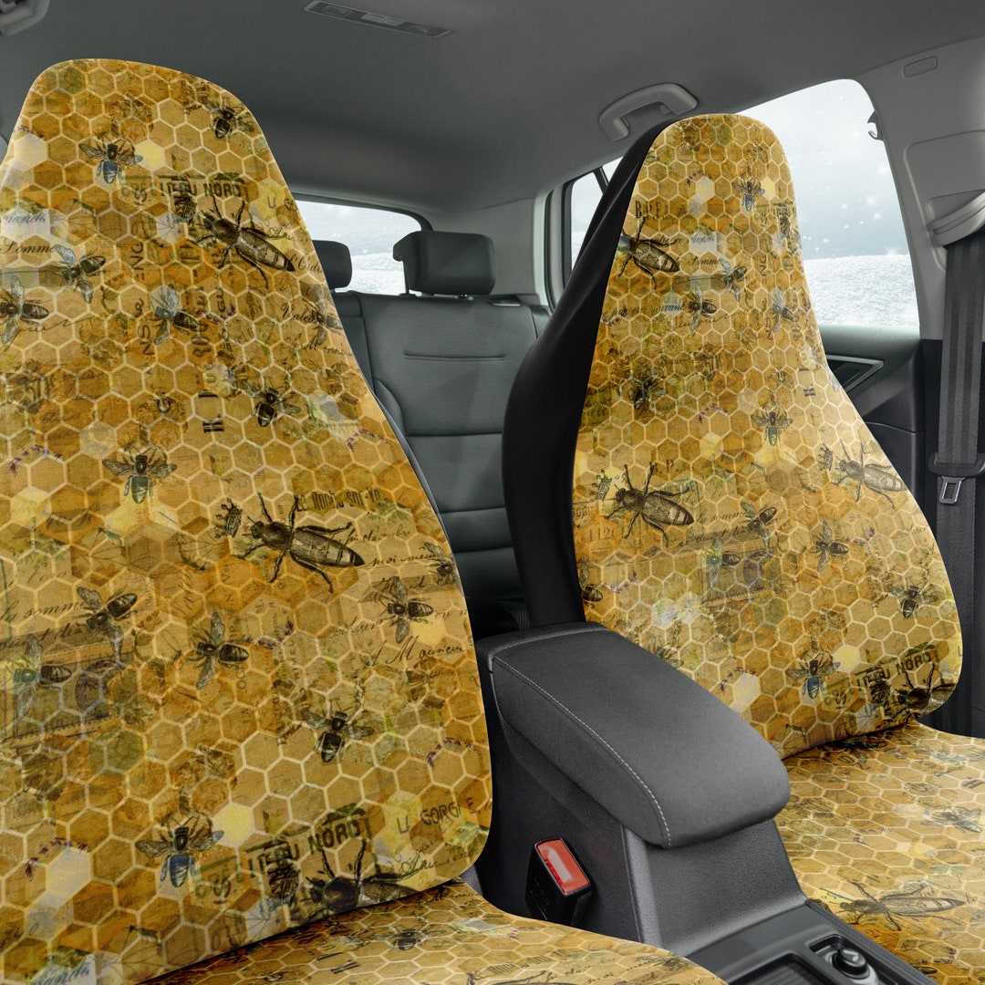 Bee Seat Covers for Car Dad Gift Bee Car Seat Covers Etsy