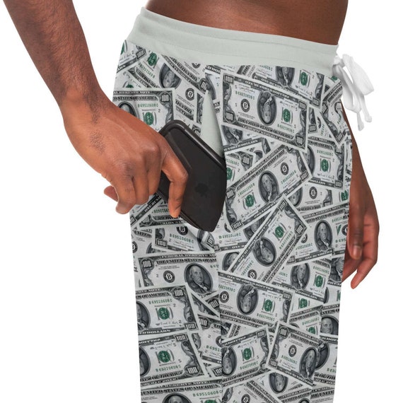 Money Sweat Pants Benjamin Franklin 
