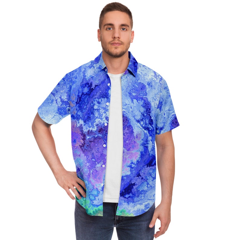 Custom Button Down Shirt Tie Dye Shirt Tie Dye Clothing - Etsy