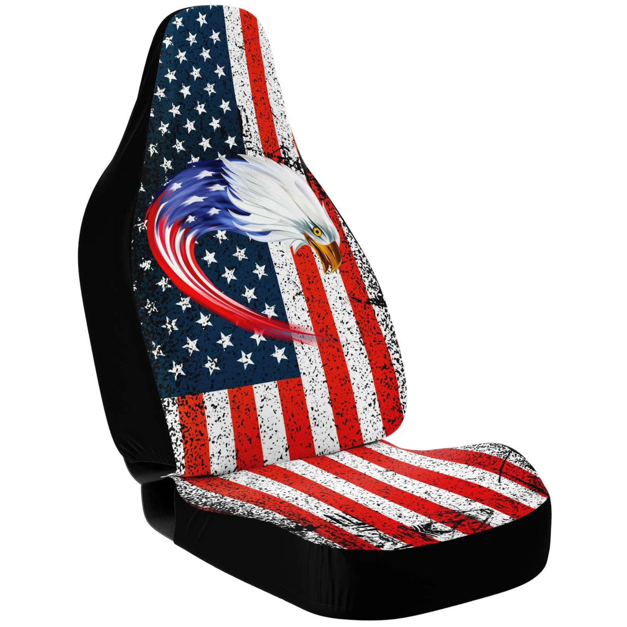 Discover American Flag Car Seat Covers