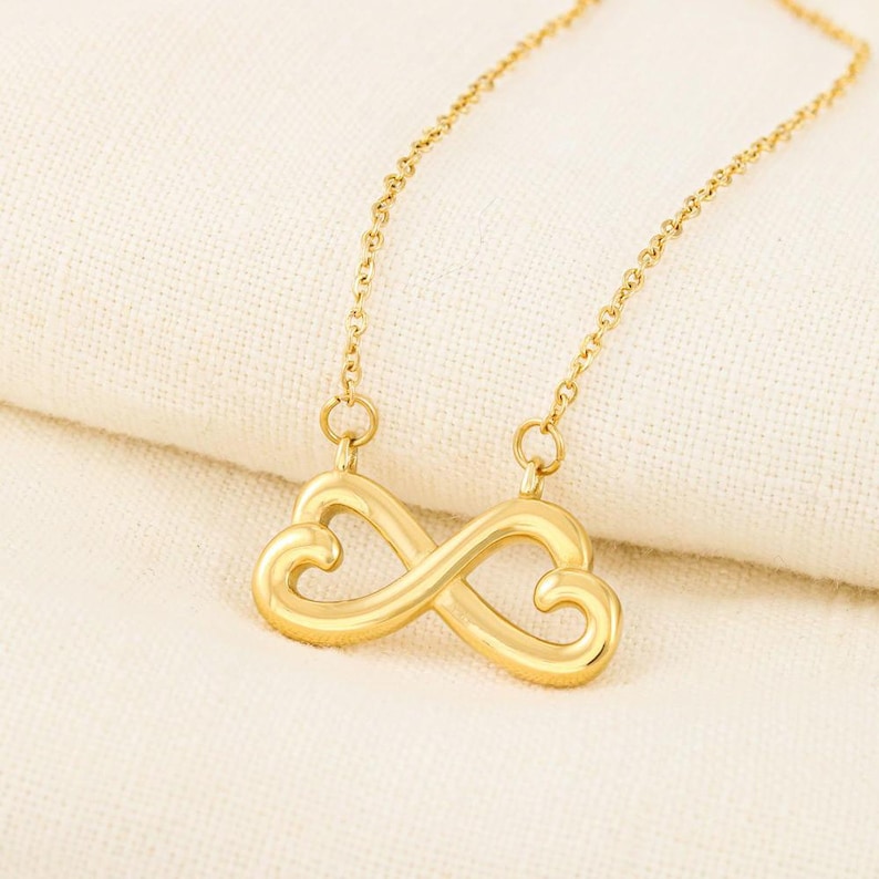 Mother To Daughter Gift Teen Girl Gift Infinity Necklace Heart Necklace Gift For Daughter Daughter Gift To My Daughter