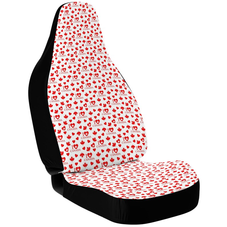 I Love Canada Seat Covers for Car Dad Gift Car Seat Covers Etsy