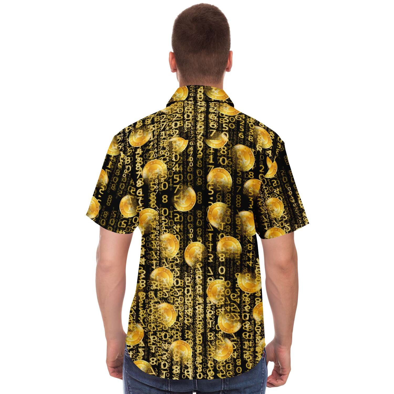 Bitcoin Shirt Money Shirt Button Down Shirt Mens Shirt | Etsy