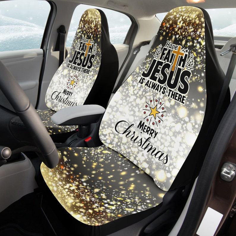 Christmas Car Seat Covers Christian Car Seat Covers Seat Etsy