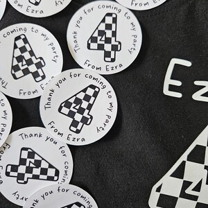 Birthday tshirts, personalised birthday tshirt, checkered number, boys tshirt, personalised tshirt, kids clothing image 5