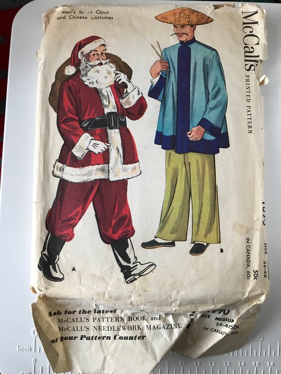 vintage santa costume