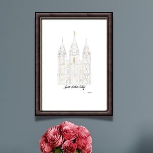Salt Lake City Temple Digital Download