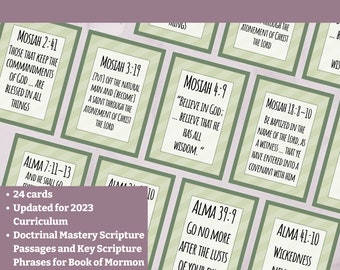 Bijgewerkt 2024 LDS kaarten kerkleerbeheersing Boek van Mormon, LDS Seminary, Flashcards Church of Jesus Christ, Child of God, Church of Jesus