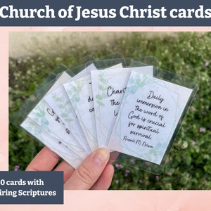 Kerk van Jezus Christus citeer afdrukbare kaart, Boek van Mormon, LDS profeet citaat, afdrukbare kaart, positief citaat, jeugd, Instant download