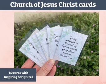 Kerk van Jezus Christus citeer afdrukbare kaart, Boek van Mormon, LDS profeet citaat, afdrukbare kaart, positief citaat, jeugd, Instant download